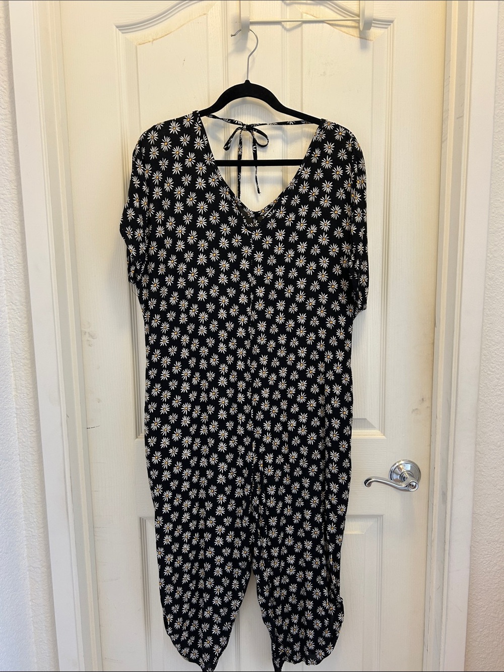 Ava Sky Black Daisy Jumper Birkin, XS